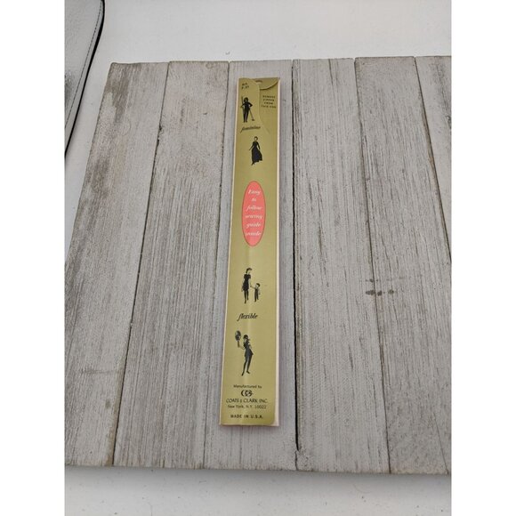 Vintage J&P Coats Neck Opening Metal Zipper 22" Primrose 72-A - Picture 4 of 4